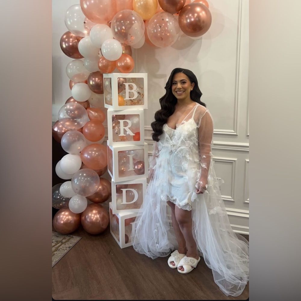 By Inna Elsie Sabrina Bridal Robe - Picture 4 of 6